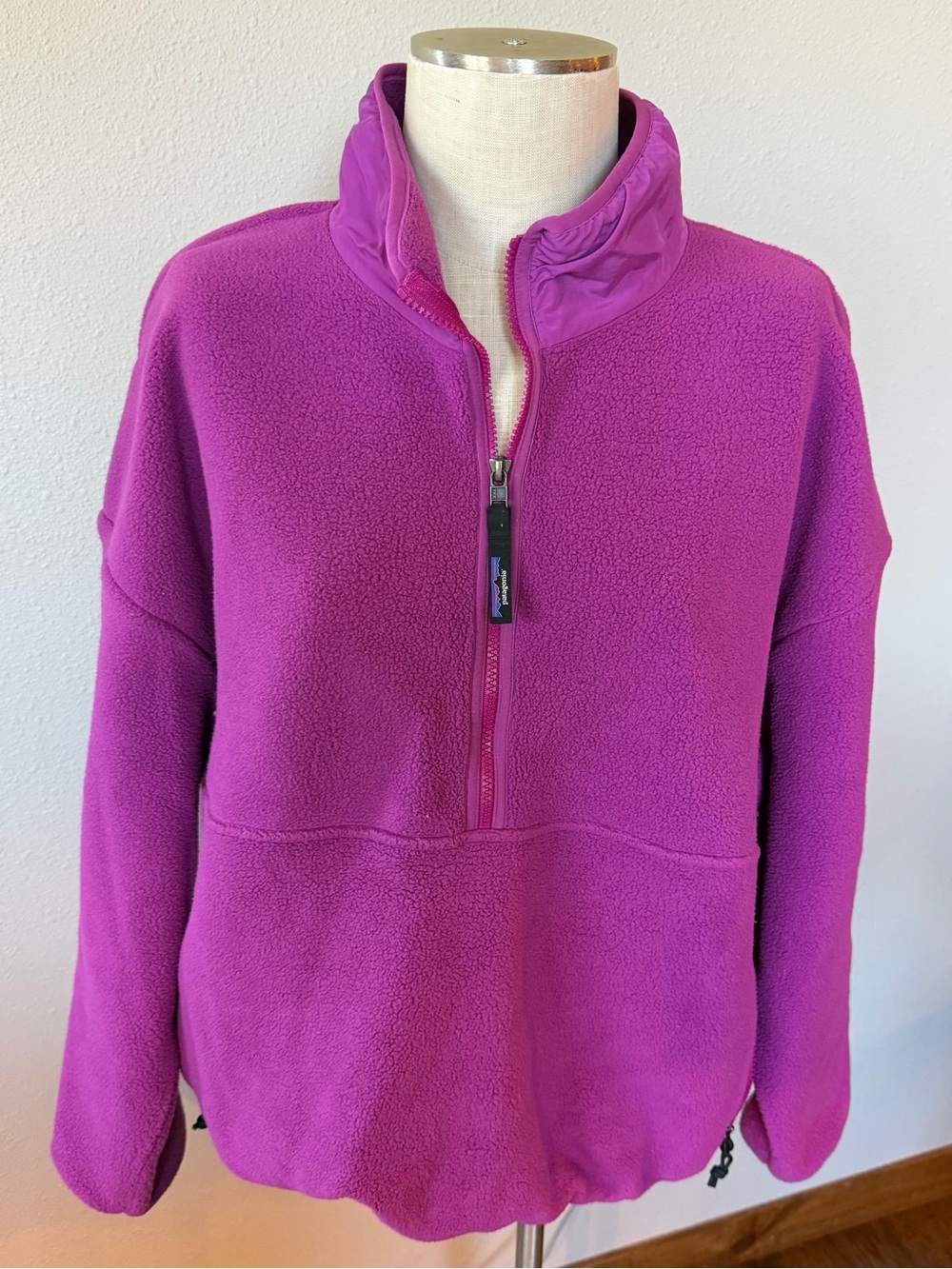 Patagonia Women’s Fleece Quarter-Zip - Magenta XXL